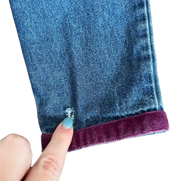 Y2K Girl Floral Appliqué Denim 12 M - Picture 4 of 5